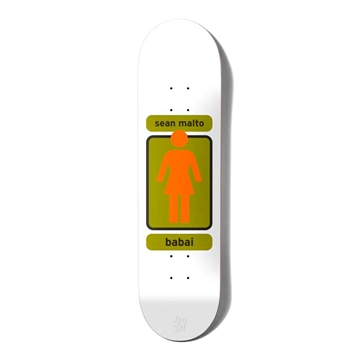 Girl Skateboards - Malto '´93 til'  8.25" White